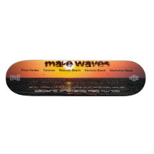 Make Waves Ltd. and Numbered South Bay Sidewalk Su Skate Decks