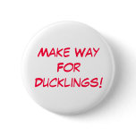 Make Way For Ducklings!!! Buttons
