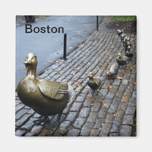 Make Way for Ducklings Fridge Magnets