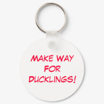 Make Way For Ducklings!!! keychains