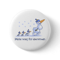 Make way for Snowmen button