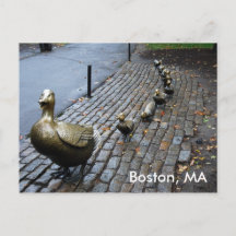 Create Postcards on Make Way For The Ducklings Postcard