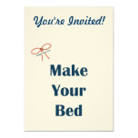 Make Your Bed Reminders Card