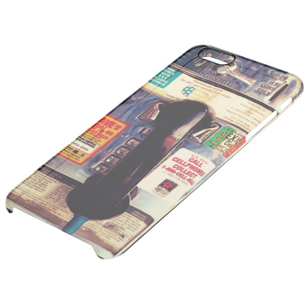 Make Your iPhone Look Like An Old Pay Phone Uncommon Clearlyâ„¢ Deflector iPhone 6 Plus Case-4