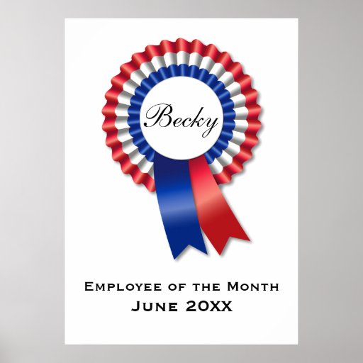 Make Your Own Award Poster Template Zazzle