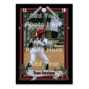 Make Your Own Baseball Card business cards