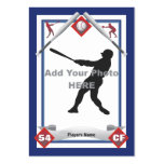 Make Your Own Baseball Card Business Card