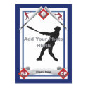 Make Your Own Baseball Card business cards by azac69 Make Your Own Baseball Card business cards