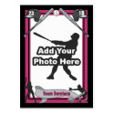 Make Your Own Baseball Card business cards by azac69 Make Your Own Baseball Card business cards