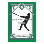Make Your Own Baseball Card Business Card Template