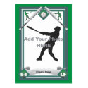 Make Your Own Baseball Card business cards