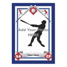 Make Your Own Baseball Card Business Card