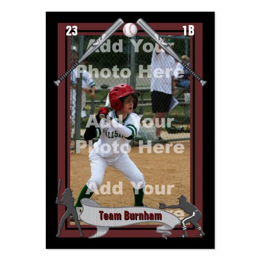 Make Your Own Baseball Card Free Template