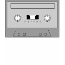 Make your own cassette tape t-shirts