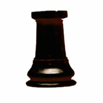 Make your own chess set Black Rook Photo Cutout