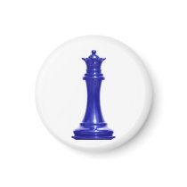 Make your own chess set - Blue Queen magnets