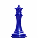 Make your own chess set Blue Queen Photo Sculpture