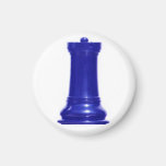 Make your own chess set - Blue Rook Fridge Magnets
