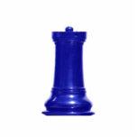 Make your own chess set Blue Rook Acrylic Cut Outs