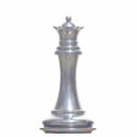 Make your own chess set Silver Queen photo sculptures by maximus7 Make your own chess set Silver Queen photo sculptures