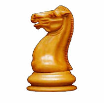 Make your own chess set White Knight Acrylic Cut Out