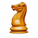 Make your own chess set White Knight Acrylic Cut Out