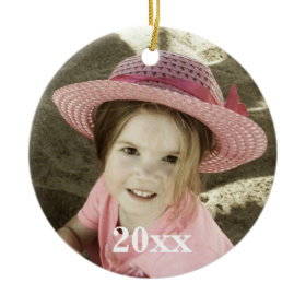 Make Your Own Christmas Photo Ornament