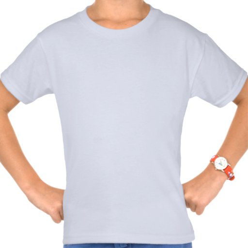 Make Your Own Custom Girls Basic Hanes T-Shirt from Zazzle.com