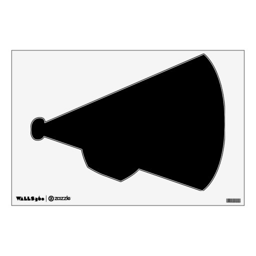 Make Your Own Custom Megaphone Wall Decal Zazzle