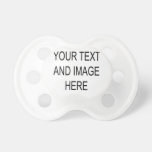 Make your own custom personalised pacifier