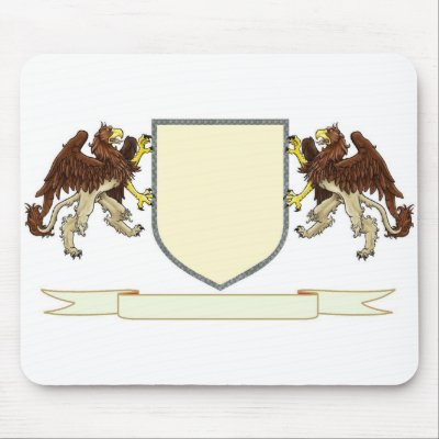 Make Your Own Family Crest Mouse Pad by Take2Asprins