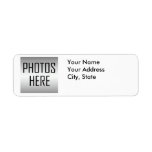 make your own labels custom photos