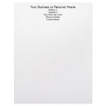 Make your own letterhead, letterhead template