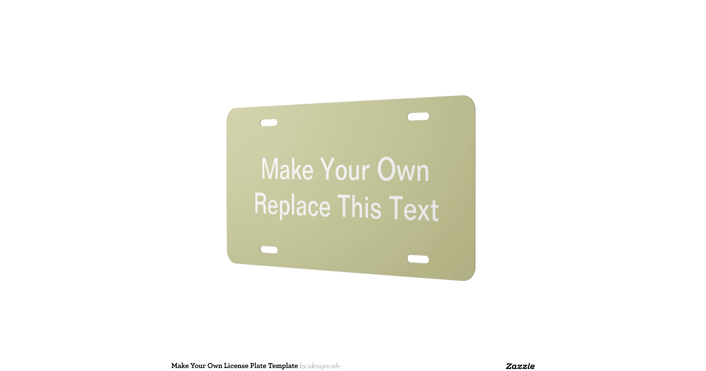 Make your own license plate template r06447d18564446f3b21ed8580c21f3f3