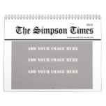 Make your own News Headline Calendar