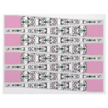 Make Your Own Paper Beads Letterhead Design