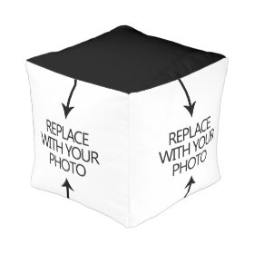 Make Your Own Photo Cube Pouf