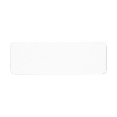 Make Your Own Return Address Labels These simple blank label stickers are 