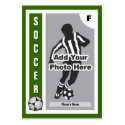 Make Your Own Soccer Card business cards