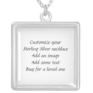 Make your own Sterling Silver Necklace necklace