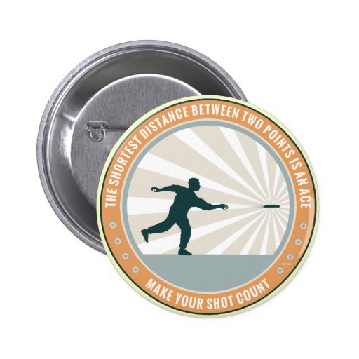 Make Your Shot Count Button Zazzle