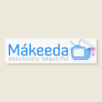 Makeeda Bumper Sticker bumper stickers