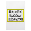 Makes Bad Decisions When Drunk stationery by Funny_MoFo_Shirts Makes Bad Decisions When Drunk stationery