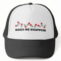 makes me disappear hats