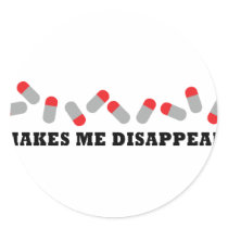 makes me disappear stickers
