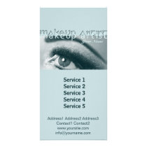 MakeUp Artist 1 - Photocard, Services Photo Card Template