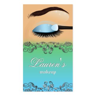 Makeup Artist Blue Green Eye Shadow profilecard