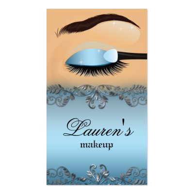 Makeup Artist Blue Silver Eye Shadow profilecard