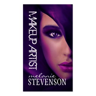 MAKEUP ARTIST BUSINESS CARD profilecard