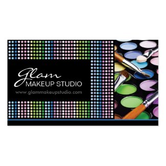 Makeup Artist Business Card profilecard